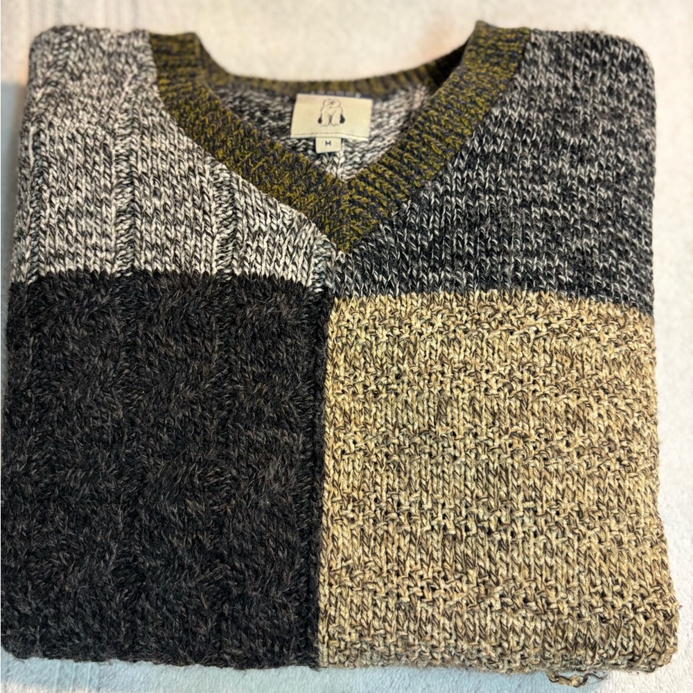 Cousin Johnny Cozy Knit Sweater - Black, Gray, Tan